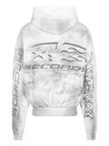 HELLSTAR Hstar Records "White" hoodie