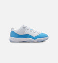 Air Jordan 11 Retro Low University Blue Men's Lifestyle Shoes - White/University Blue/Black