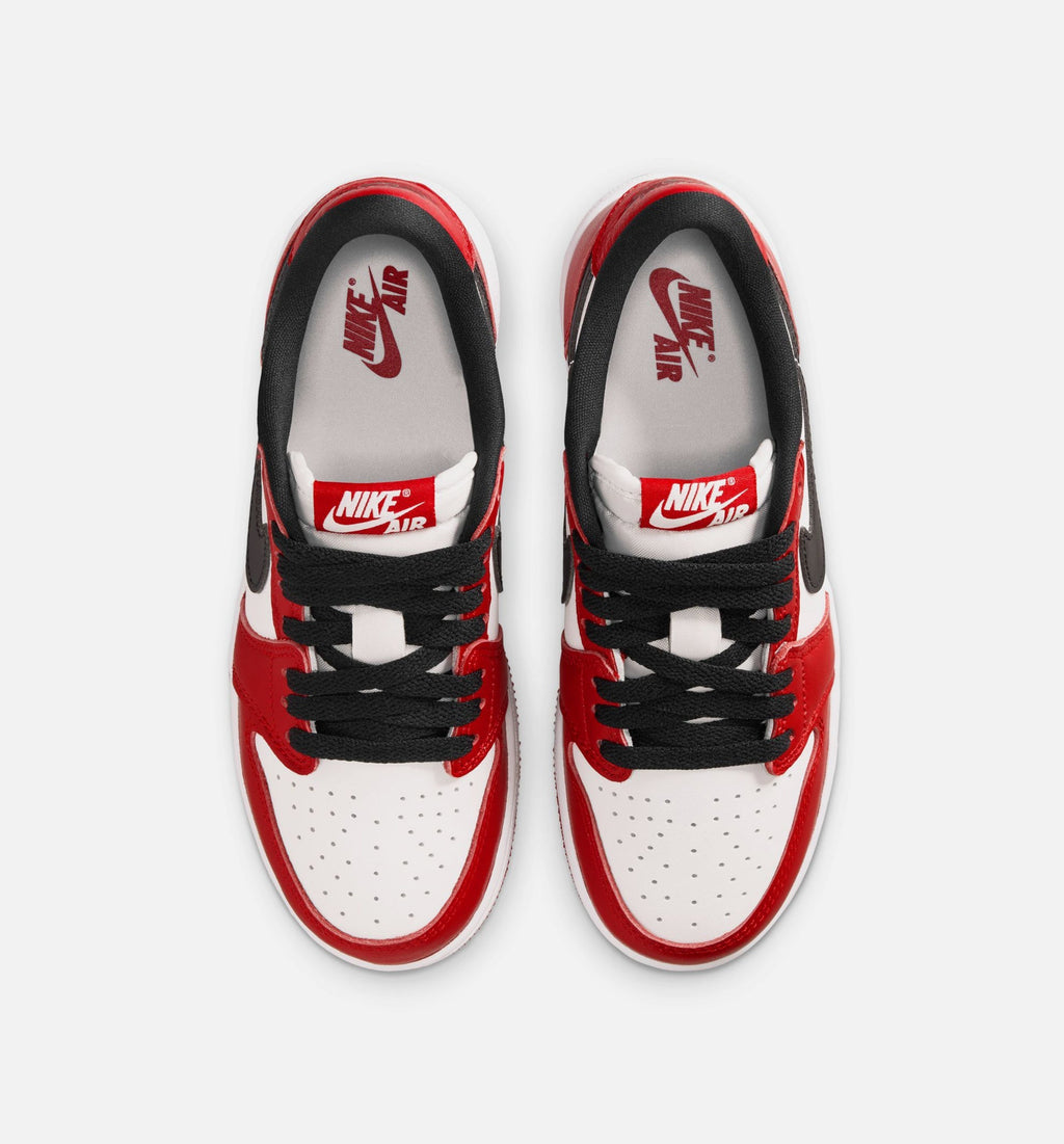 Air Jordan 1 Retro Low OG Chicago Big Kids' Sneakers - Red / Black / White